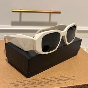 Prada Cream Wearable Glasses